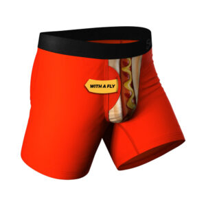 Shinesty The Coney Islands Hot Dog Ball Hammock Pouch Underwear with Fly - view 2