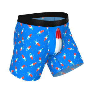 Shinesty The Popsicle Stick Apex USA Ball Hammock Pouch Underwear with Fly - view 2