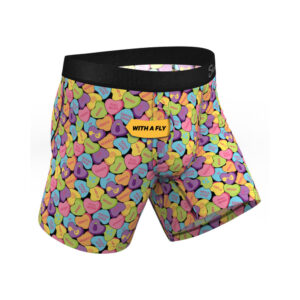 Shinesty The Candy Crush Candy Hearts Ball Hammock Pouch Underwear with Fly - view 2