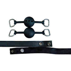 SEI MIO Silent Authority Progressive Interchangeable Ball Gag Set — Power Play Studio
