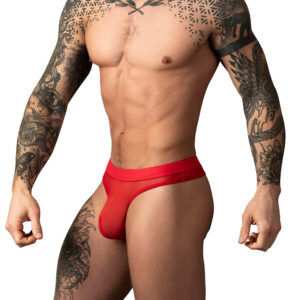 Male Power Mesh 2.0 Bong Thong Red - view 2