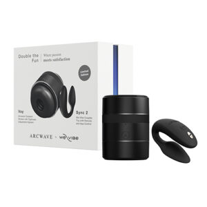 Arcwave Voy / We-Vibe Sync 2 Double the Fun Pair - Black — Power Play Studio