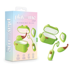 Blush Play With Me Blooming Bliss Remote Controlled Vibrating Kit - Green — Bullet & Mini Vibrators — Power Play Studio