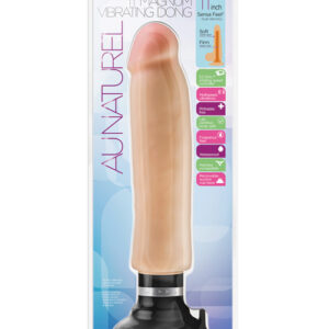 Blush Au Naturel 11" Magnum Vibrating Dong - Beige — Realistic Dildos — Power Play Studio