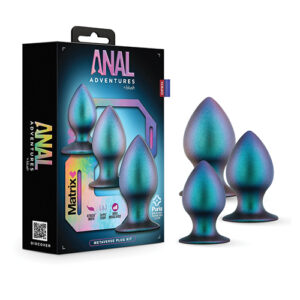 Blush Anal Adventures Matrix Metaverse Plug Kit - Spruce — Anal Training Kits — Power Play Studio