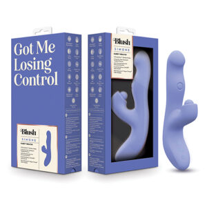 Blush Collection - Simone - Tapping Rabbit — Dual/Rabbit Vibrators — Power Play Studio