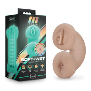 Blush M for Men Soft & Wet Double Trouble Glow in the Dark - Ivory — Power Play Studio