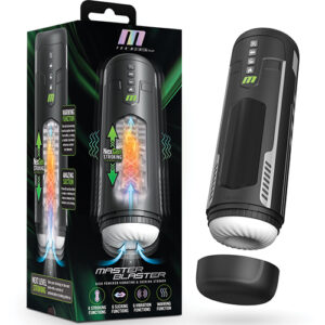 Blush M for Men Master Blaster - Black — Automatic Strokers — Power Play Studio