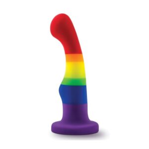 Blush Avant P1 Gay Pride Silicone Dong - Freedom — Power Play Studio