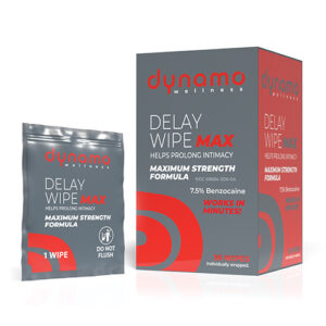 Dynamo Wellness Maximum Strength Delay Wipe 7.5% – 36 Pack — Delay Products at Power Play Studio