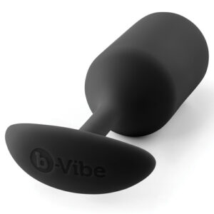b-Vibe Weighted Snug Plug 3 - 180 g Black — Power Play Studio