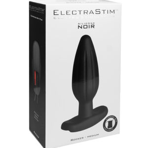 ElectraStim Silicone Noir Rocker Butt Plug — Power Play Studio