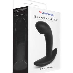 ElectraStim Electro Booty Buddy Prostate Massager - Black — Electro Toys — Power Play Studio