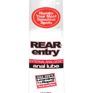 Rear Entry Desensitizing Anal Lube - 1.7 oz — Anal Lubes & Relaxants — Power Play Studio