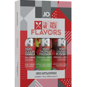 JO Tri-Me Triple Pack - Flavors Various Gift Set 1 oz — Flavoured Lubes — Power Play Studio