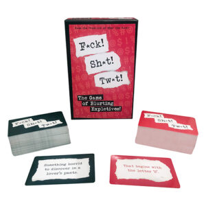 F*ck! Sh*t! Tw*t! Card Game — Sex Games — Power Play Studio