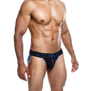 Male Basics Neon Jockstrap Royal