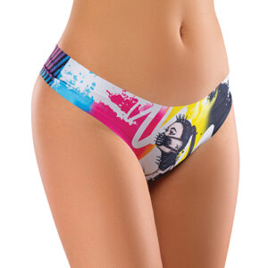 Mememe Cabal Margot Printed Thong - Multi-Color
