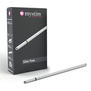 Mystim Slim Finn eStim Urethral Sound - Silver — Electro Toys — Power Play Studio