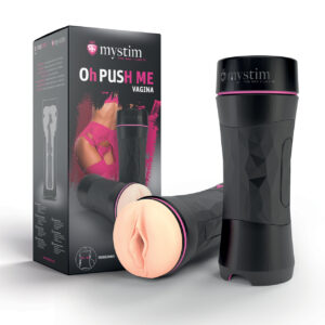 Mystim Oh-Pushme Vagina - Black — Power Play Studio
