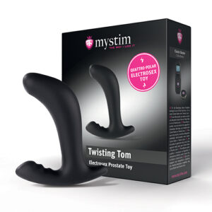 Mystim Twisting Tom - with e-stim - Black — Electro Toys — Power Play Studio