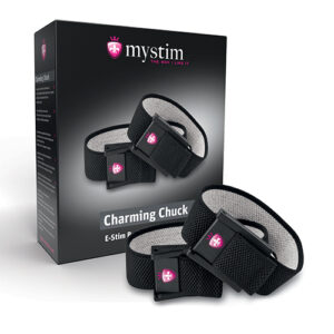 Mystim Charming Chuck - Strap Set of 2 with 2mm Adaptor — Electro Equipment — Power Play Studio