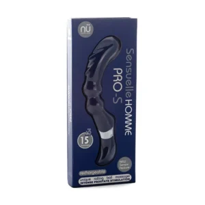 Nu Sensuelle Homme Pro S Prostate Massager - Navy Blue — Power Play Studio