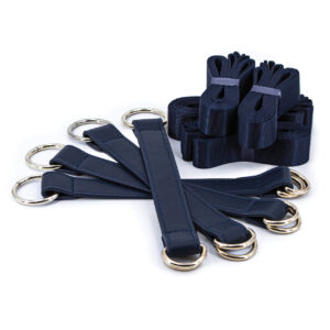 Bondage Couture Tie Down Straps - Blue — Power Play Studio