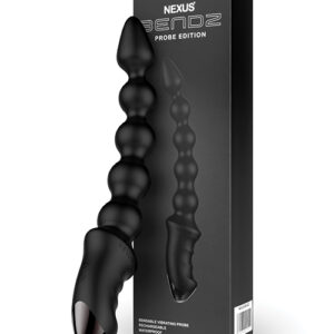 Nexus Bendz Bendable Vibrating Probe - Black — Power Play Studio