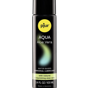Pjur Aqua Aloe Vera Water Based Personal Lubricant - 100 ml Bottle — Aloe & Natural Lubes — Power Play Studio