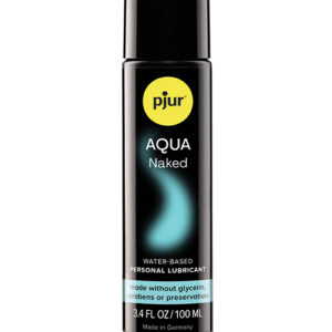 Pjur Aqua Naked - 100 ml Bottle — Original Water-Based Lubes — Power Play Studio