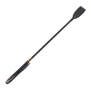 Plesur 18" Riding Crop - Black — Power Play Studio