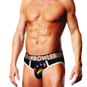 Prowler Oversized Paw Brief - Black/Multi