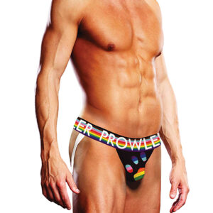 Prowler Oversized Paw Jock Strap - Black/Multi