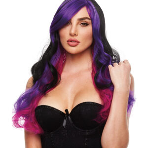 Pleasure Wigs Brandi – Black/Purple — Pleasure Wigs at Power Play Studio