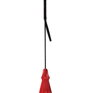 Rouge Tasseled Riding Crop — Power Play Studio