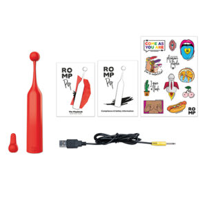 ROMP Pop Vibrating Clitoral Stimulator - Coral — Power Play Studio