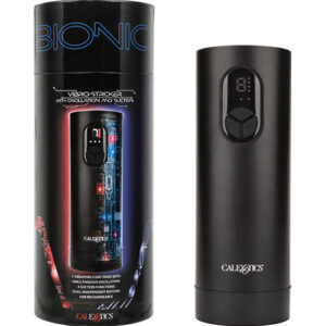 Bionic Vibro Stroker w/Oscillation & Suction - Black — Realistic Masturbators — Power Play Studio