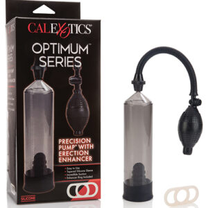 Optimum Series Precision Pump With Erection Enhancer - Smoke — Power Play Studio