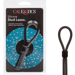 Silicone Stud Lasso - Black — Cock Rings — Power Play Studio