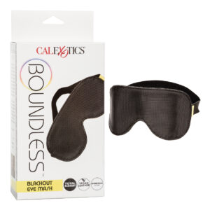 Boundless Blackout Eye Mask - Black — Blindfolds — Power Play Studio