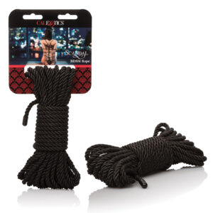 Scandal BDSM Rope - Black — Rope Bondage — Power Play Studio