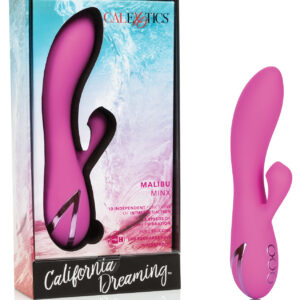 California Dreaming Malibu Minx - Pink — Dual/Rabbit Vibrators — Power Play Studio