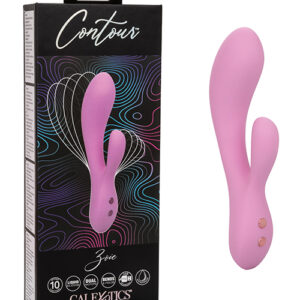 Contour Zoie Flexible Dual Massager - Pink — Power Play Studio