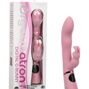 Orgasmatron Digital G-Bunny Vibrator - Pink — Power Play Studio
