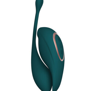 Shots Twitch 2 Vibrator w/Remote Control Vibrating Egg - Forest Green — Clitoral Stimulation — Power Play Studio