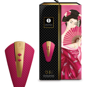 Shunga Obi Intimate Massager - Raspberry — Clitoral Stimulation — Power Play Studio