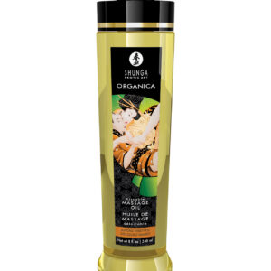 Shunga Organica Kissable Massage Oil - 8 oz Almond Sweetness — Edible Massage Oils — Power Play Studio