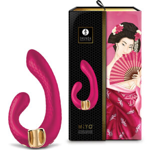 Shunga Miyo Intimate Massager - Raspberry — Clitoral Stimulation — Power Play Studio