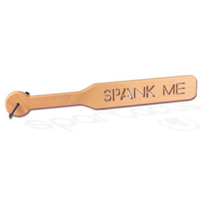 Spartacus Zelkova Wood Paddle - 40 cm Spank Me — Power Play Studio